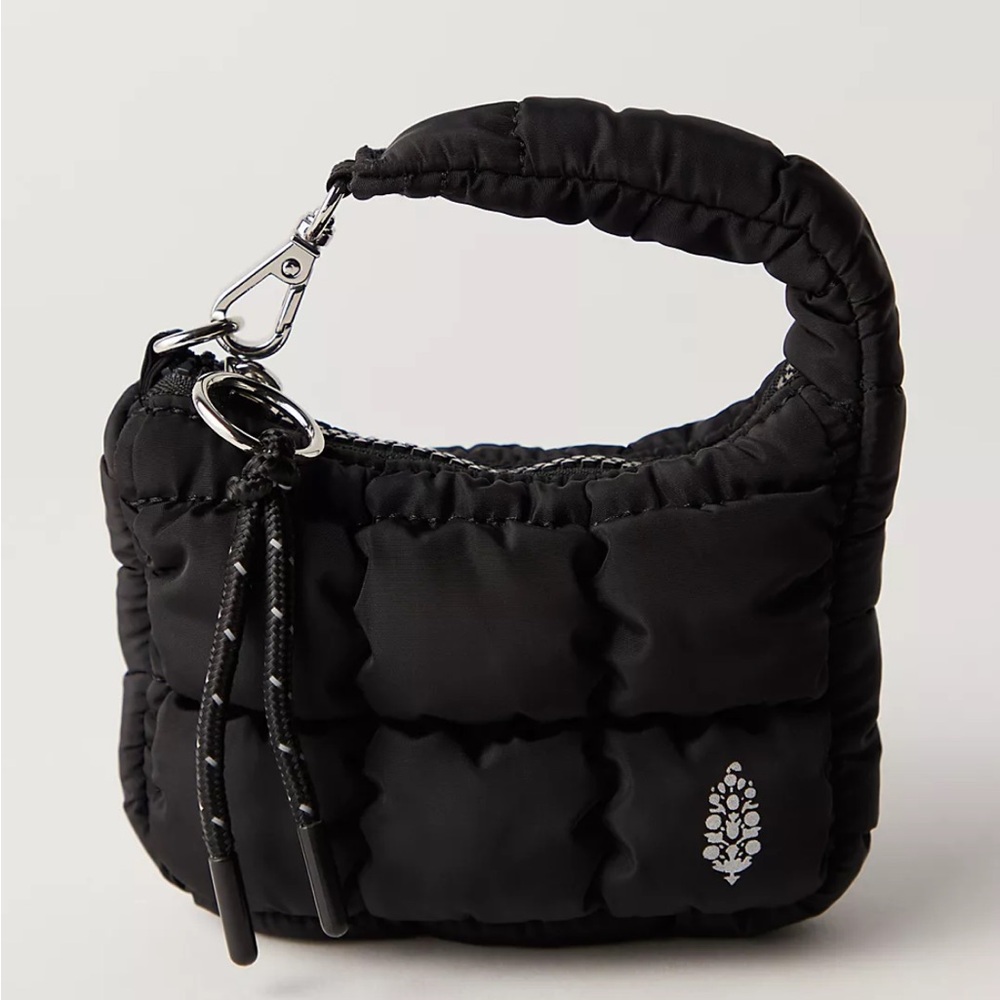 Free people black micro pouch